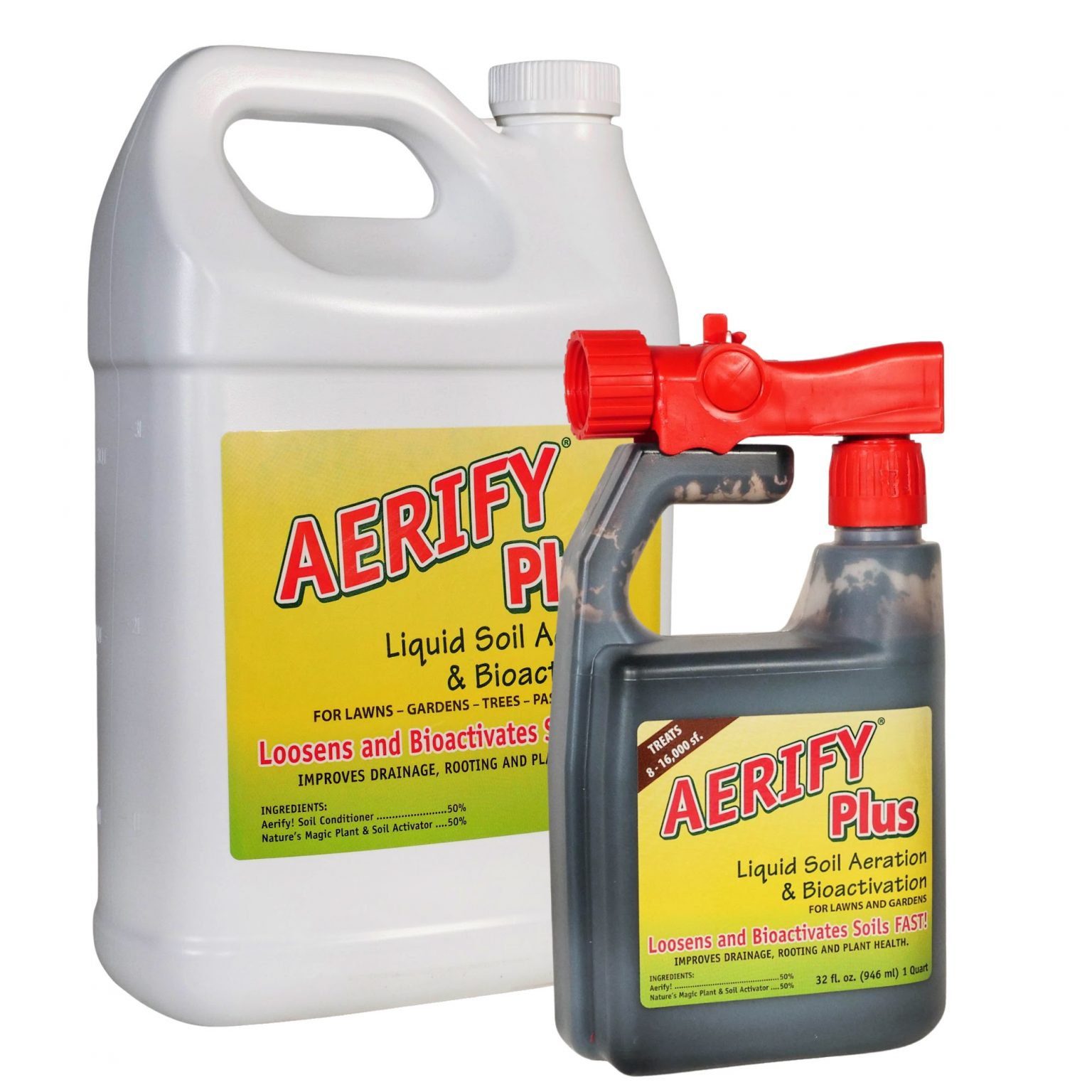 Soil Conditioners Aerify Plus Soil Conditioner and Liquid Aerator