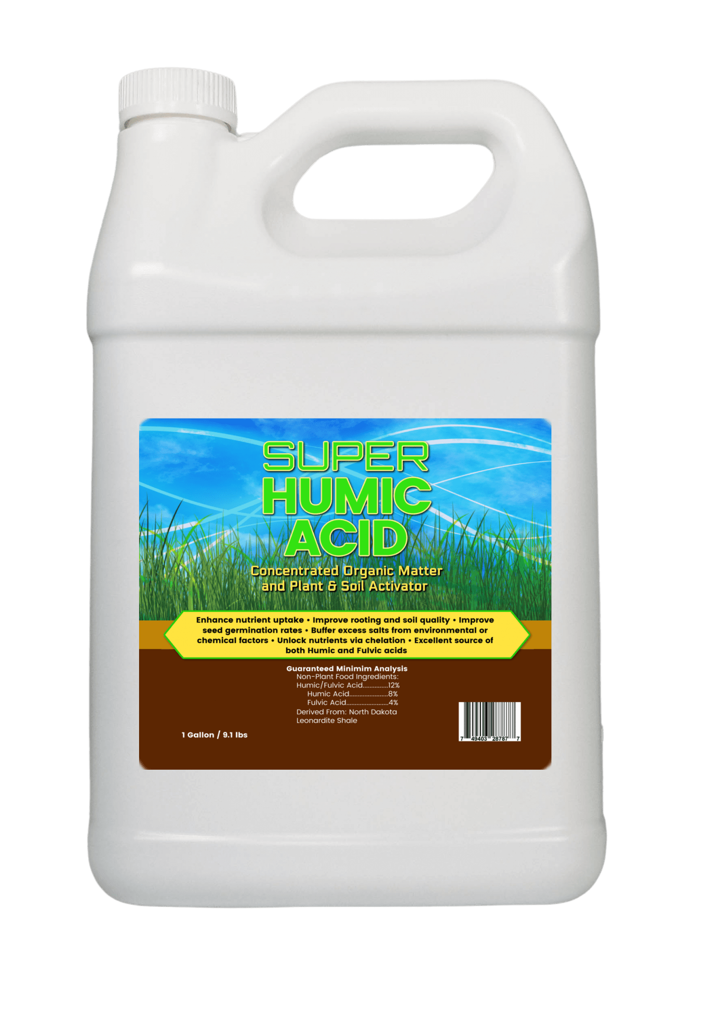 Super Humic Acid Organic Soil Activator Natures Lawn & Garden